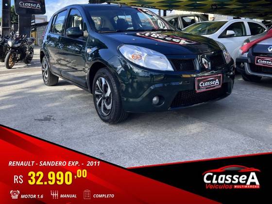 RENAULT SANDERO 1.6 EXPRESSION 8V FLEX 4P MANUAL RENAULT SANDERO 1.6 EXPRESSION 8V FLEX 4P MANUAL